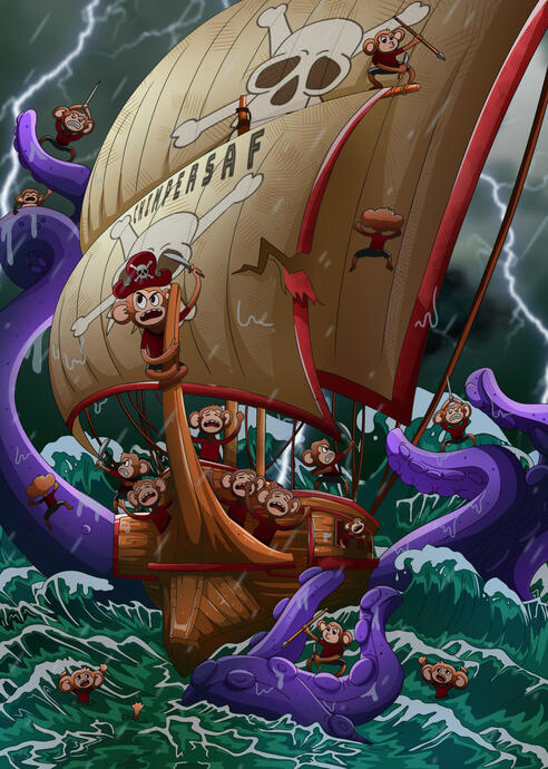 Monkey pirates