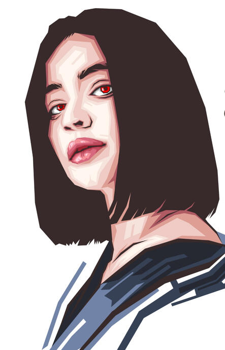 Vector girl